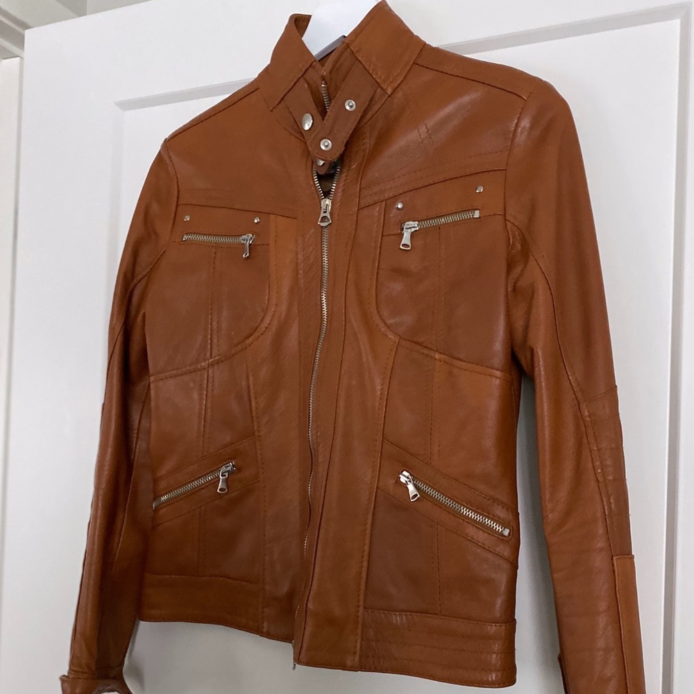 Vera Pelle Italian Leather Jacket - Picture 8 of 8